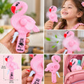 Cute Pink Flamingo Mini Handheld Fan – Portable Cooling Fan for Kids & Adults