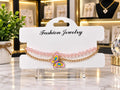 Pink Butterfly Bracelet Set – Fashion Jewelry Add a touch of elegance and charm to your style with this beautiful pink butterfly bracelet set.