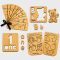 6IN1 - TOP BEST WOODEN LEARNING TOYS BOX FOR YOUR KIDS