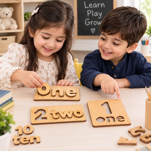1..to..10 math puzzle set Numbring learnning for kids educational toy 50 pics