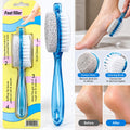 4-in-1 Foot Filler & Pedicure Brush – Foot Cleaning and Dead Skin Removal Tool .