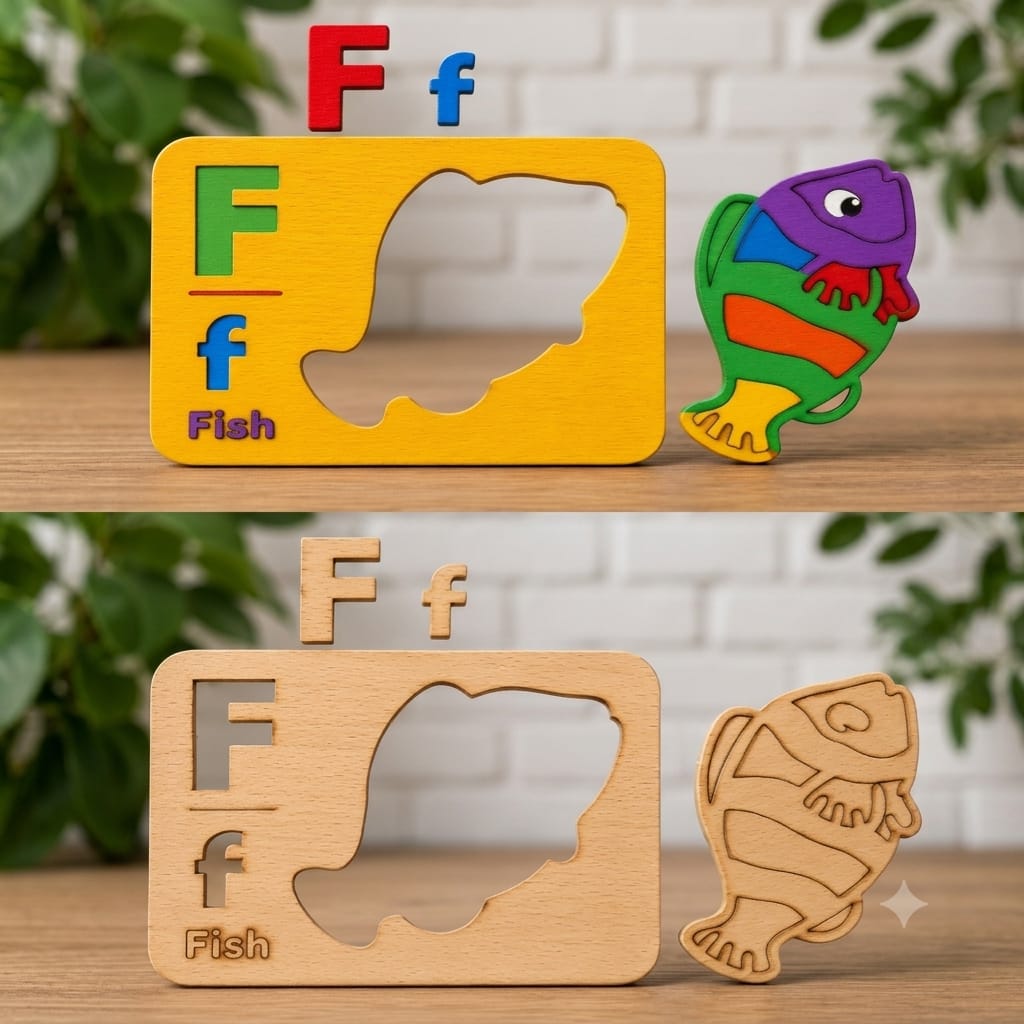 6IN1 - TOP BEST WOODEN LEARNING TOYS BOX FOR YOUR KIDS