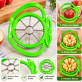 Apple Slicer & Corer – Stainless Steel Fruit Cutter with Easy Grip Handle