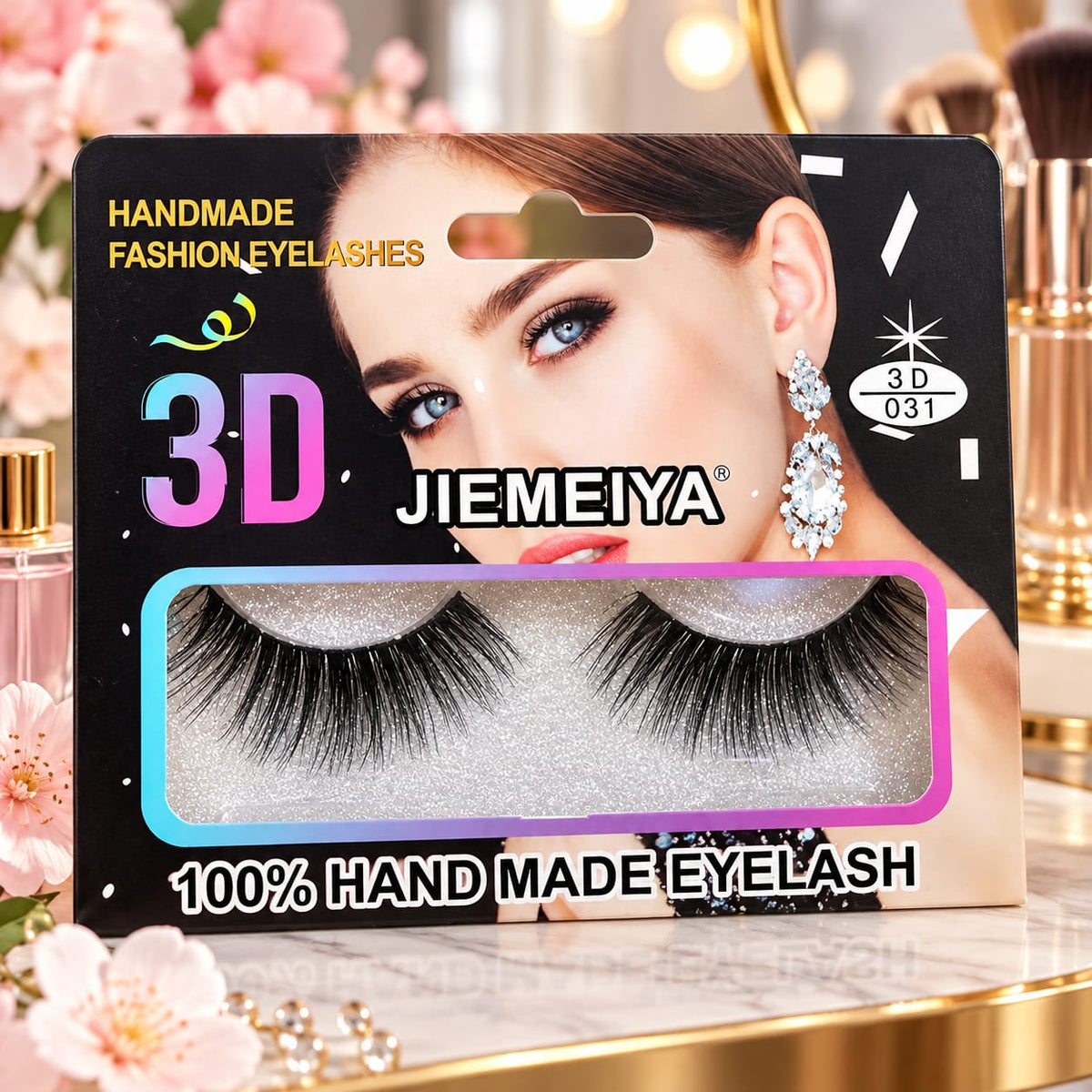 3D Handmade Fashion Eyelashes – Premium False Lashes Enhance your natural beauty with JIEMEIYA 3D Handmade Fashion Eyelashes,