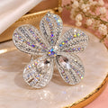 Elegant Black Crystal Hair Claw Clip – Stylish & Premium Hair Accessory ✨