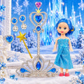 Beautiful Princess Doll & Jewelry Accessories Set – Magical Fairy Tale Dress Up Toy for Kids