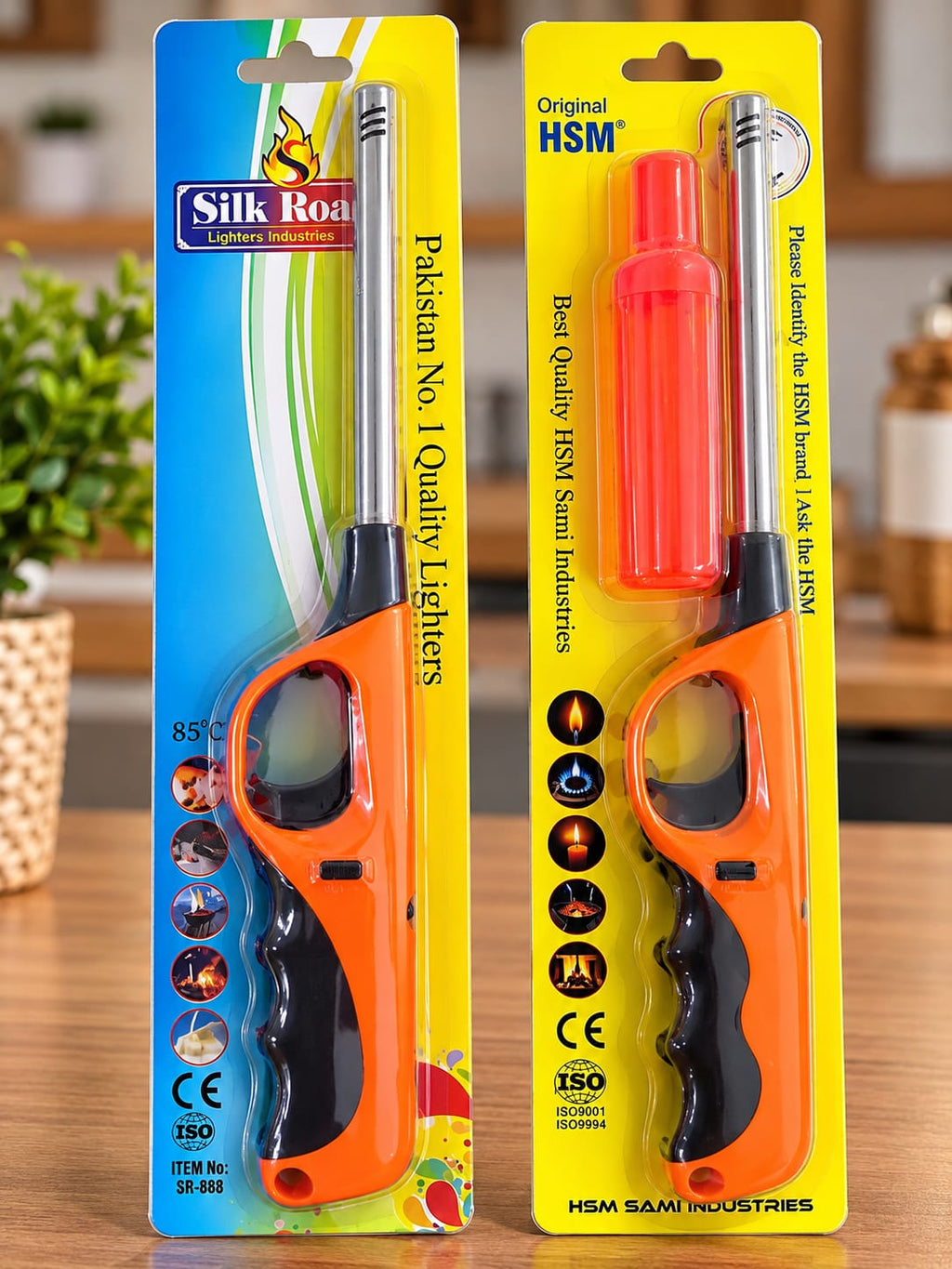 Long Neck Gas Lighter – Kitchen Stove & BBQ Igniter