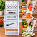 Multipurpose Vegetable Slicer & Grater – Manual Kitchen Cutter