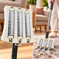 Roller Carpet Cleaning Brush – Manual Lint & Hair Remover Keep your home neat and tidy with this practical 3 Roller Carpet Cleaning Brush. Designed with three bristle rollers and a