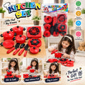 Kids Kitchen Set – Little Chef Pretend Play Toy Let your little one explore the fun of cooking with this adorable Kids Kitchen Set! 🍳❤️
