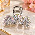 Elegant Black Crystal Hair Claw Clip – Stylish & Premium Hair Accessory ✨
