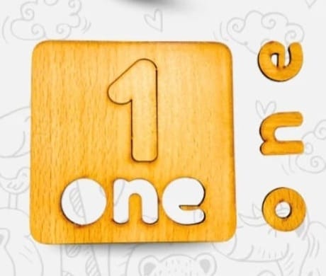 AlphabetNumber Learning Puzzle Board Toys