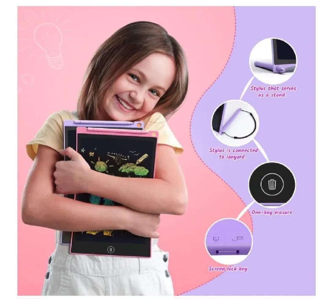 Writing LCD Drawing Multicolor Screen Tablet Available in 4.5 inch, 6.5 inch, 8.5 inch,