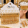 Elegant Golden Star Dangle Earrings – Premium Fashion Jewellery ✨ Add a touch of glamour and elegance to your everyday style with these beautiful Golden Star Dangle Earrings.
