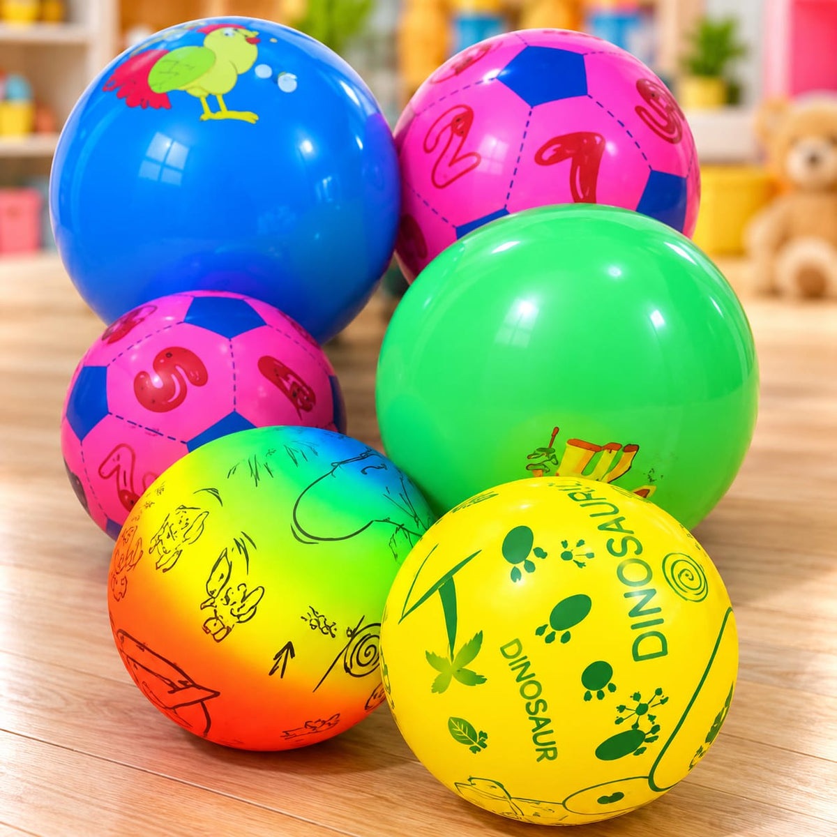 Colorful Kids Play Balls – Fun & Safe Indoor and Outdoor Toys Bring joy and excitement to your little ones with these bright and colorful kids' play balls!