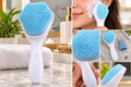 Silicone Facial Cleansing Brush – Soft Bristle Face Scrubber Upgrade your daily skincare routine with this gentle and easy-to-use Silicone Facial Cleansing Brush