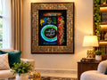 IslamicCalligraphy #HomeDecor #IslamicWallArt #LuxuryRoomDecor #BeautifulFrame #HDDesign