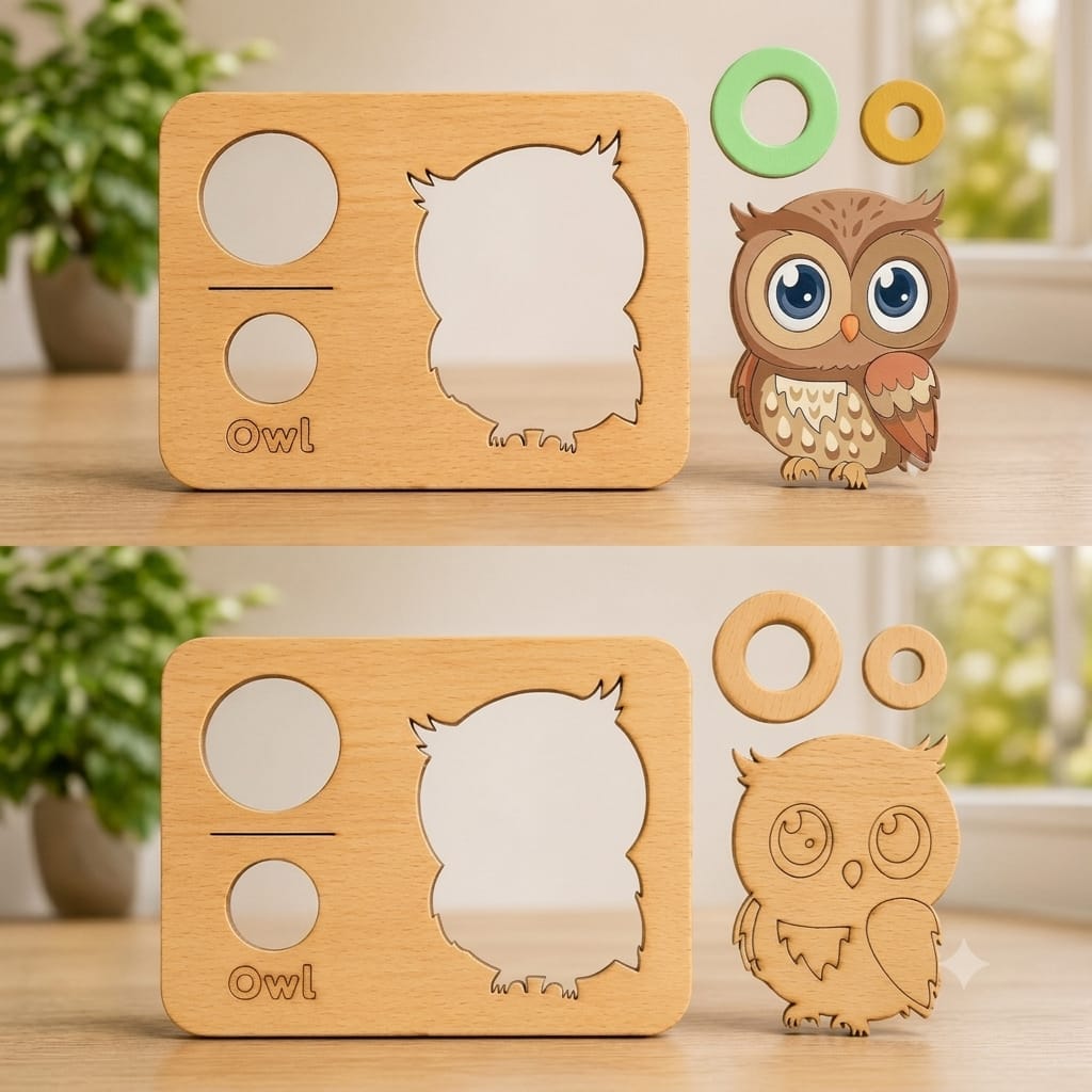 6IN1 - TOP BEST WOODEN LEARNING TOYS BOX FOR YOUR KIDS