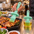 Silicone Oil Brush with Storage Container – Kitchen BBQ Basting Brush