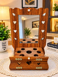 #WoodenOrganizer #MakeupOrganizer #VanityMirror #RoomDecor #HomeDecor #BeautifulDesign #HDPhotography
