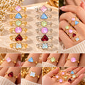 Elegant Crystal Stone Rings – Stylish Fashion Jewelry for Women & Girls