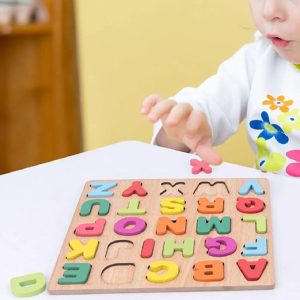 Alphabet/Number Learning Puzzle Board