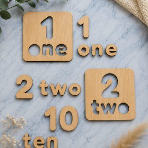 Alphabet/Number Learning Puzzle Board Toys