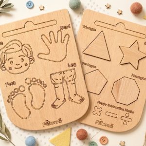 Parts of Body & Shape Puzzle